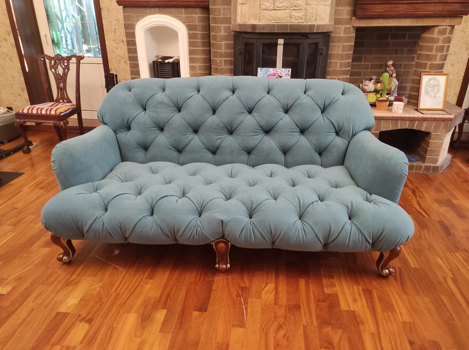 Перетяжка дивана. Карачев